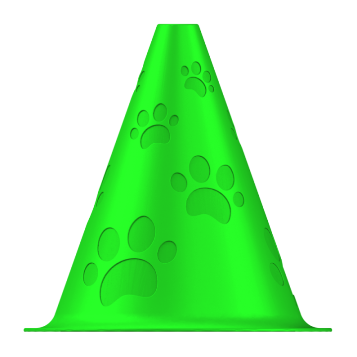 Pachołek z gniazdem na puszkę zapachową Nano+ – idealny do precyzyjnych przeszukań.