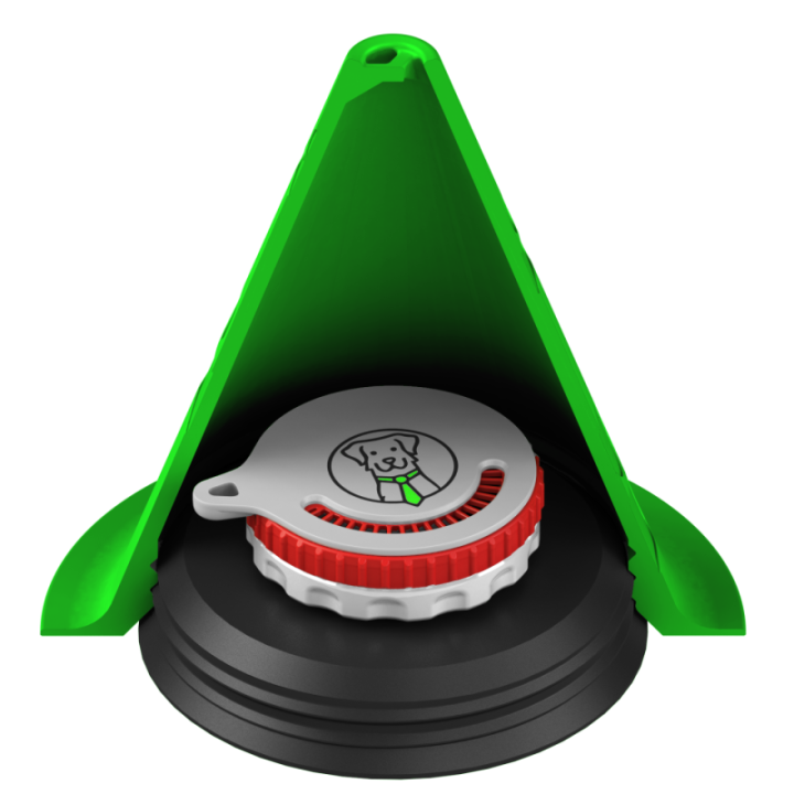 Stożkowa skrytka do ćwiczeń precyzyjnego oznaczania – pomaga psu skupić się na źródle zapachu.