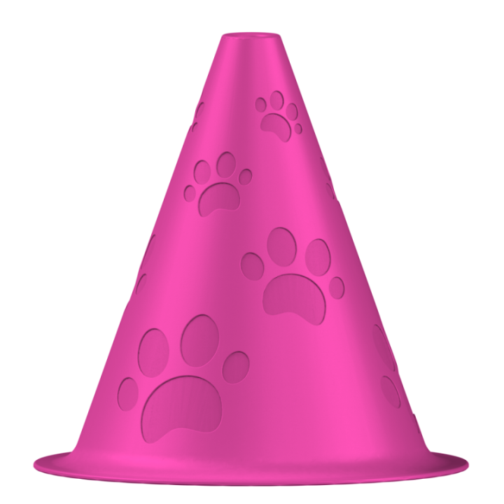 Skrytka zapachowa w formie pachołka – dyskretne i estetyczne ukrycie do treningów nosework.