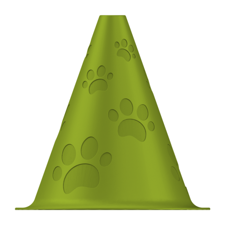 Pachołek z gniazdem na puszkę zapachową Nano+ – idealny do precyzyjnych przeszukań.