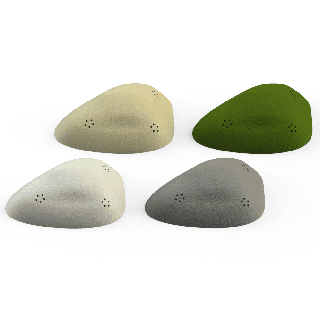 Large scent stone for scent training