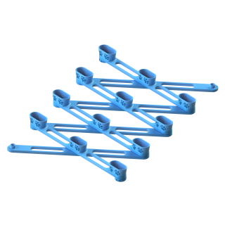 Scented Accordion - folding scent strip for nosewalk