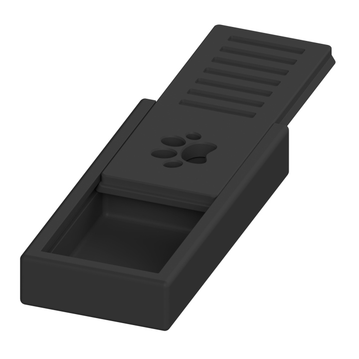 Przyrząd do noseworku z otworami wentylacyjnymi na wieczku – konstrukcja zapewniająca optymalne uwalnianie stożka zapachowego.