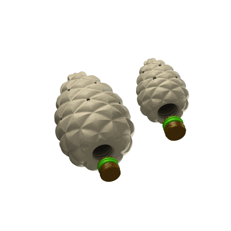 Pinecones para entrenamientos de nosework | Fluo Dog