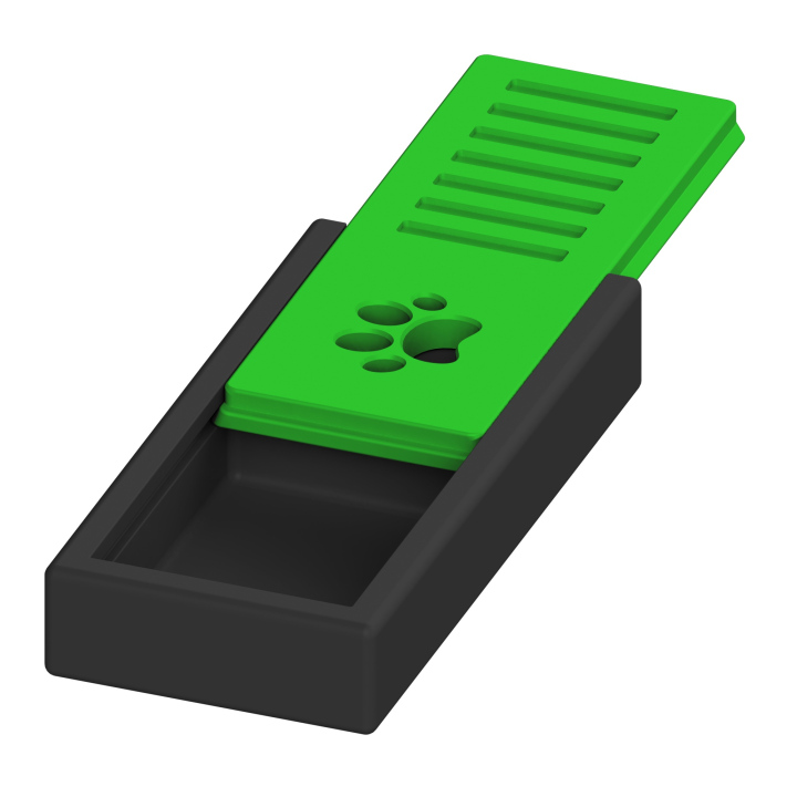 Przyrząd do noseworku z otworami wentylacyjnymi na wieczku – konstrukcja zapewniająca optymalne uwalnianie stożka zapachowego.