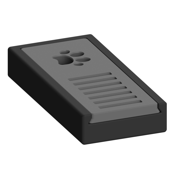 Skrytka zapachowa w formie małego pudełeczka – dyskretne i łatwe do zakamuflowania ukrycie do treningów nosework.