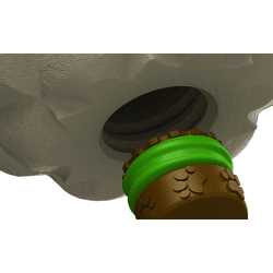 Scentwork-Kegel für Nosework-Training | Fluo Dog