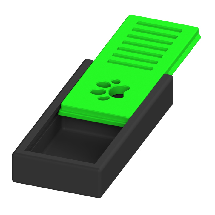 Przyrząd do noseworku z otworami wentylacyjnymi na wieczku – konstrukcja zapewniająca optymalne uwalnianie stożka zapachowego.