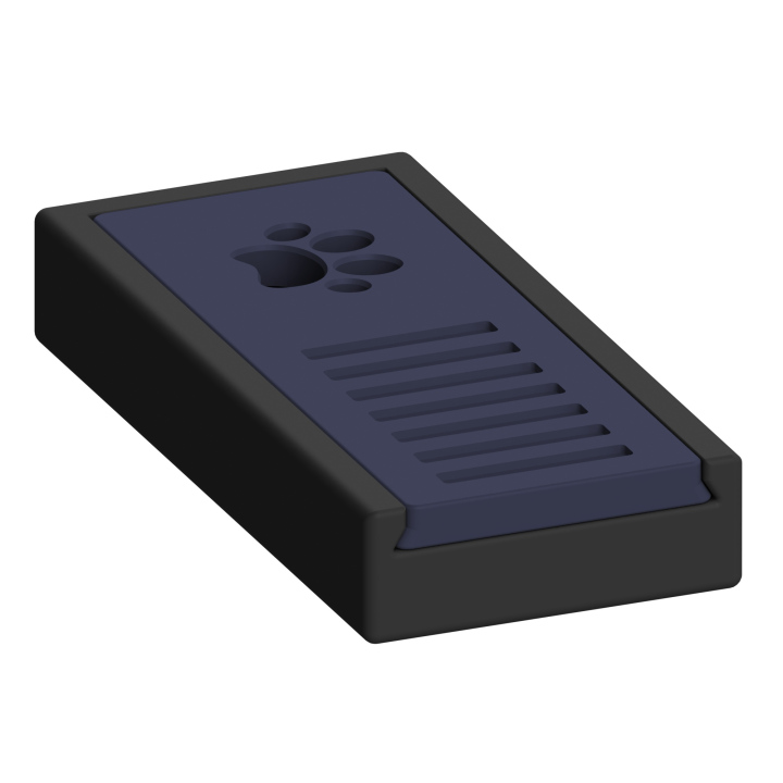 Skrytka zapachowa w formie małego pudełeczka – dyskretne i łatwe do zakamuflowania ukrycie do treningów nosework.