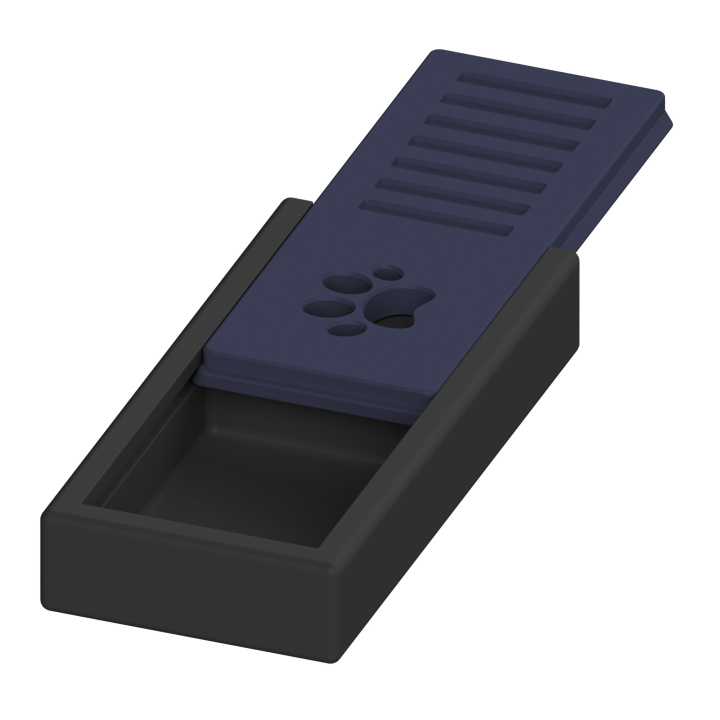 Przyrząd do noseworku z otworami wentylacyjnymi na wieczku – konstrukcja zapewniająca optymalne uwalnianie stożka zapachowego.