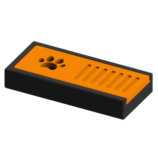 Fluonose Flat - mini illat tároló noseworkhoz