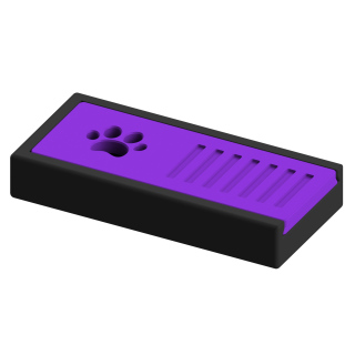 Fluonose Flat - miniatuurne lõhnade konteiner nosework'iks