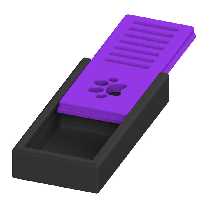 Przyrząd do noseworku z otworami wentylacyjnymi na wieczku – konstrukcja zapewniająca optymalne uwalnianie stożka zapachowego.