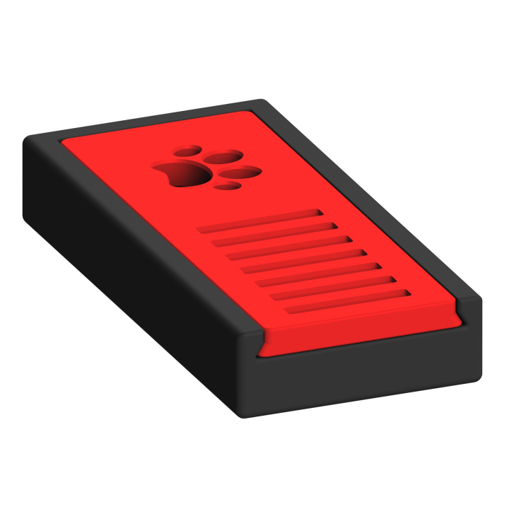 Skrytka zapachowa w formie małego pudełeczka – dyskretne i łatwe do zakamuflowania ukrycie do treningów nosework.