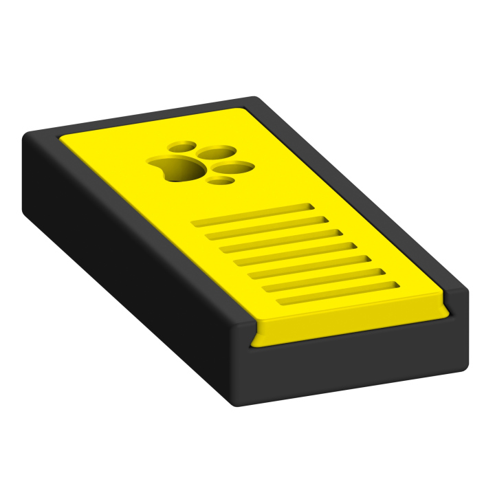 Skrytka zapachowa w formie małego pudełeczka – dyskretne i łatwe do zakamuflowania ukrycie do treningów nosework.