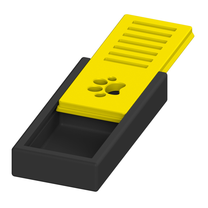 Przyrząd do noseworku z otworami wentylacyjnymi na wieczku – konstrukcja zapewniająca optymalne uwalnianie stożka zapachowego.