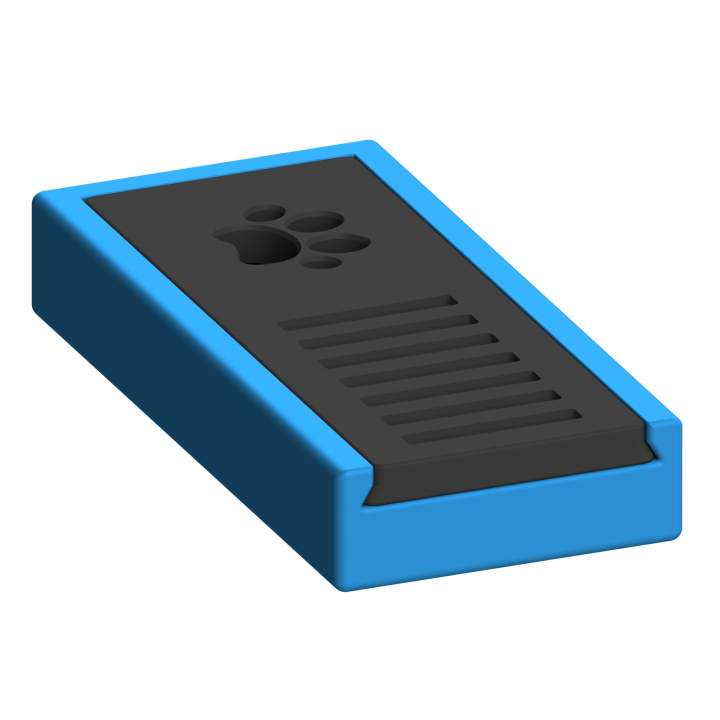 Skrytka zapachowa w formie małego pudełeczka – dyskretne i łatwe do zakamuflowania ukrycie do treningów nosework.