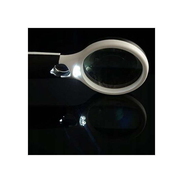 Lupa do szukania pcheł i kleszczy z podświetleniem LED (10x i 30x)