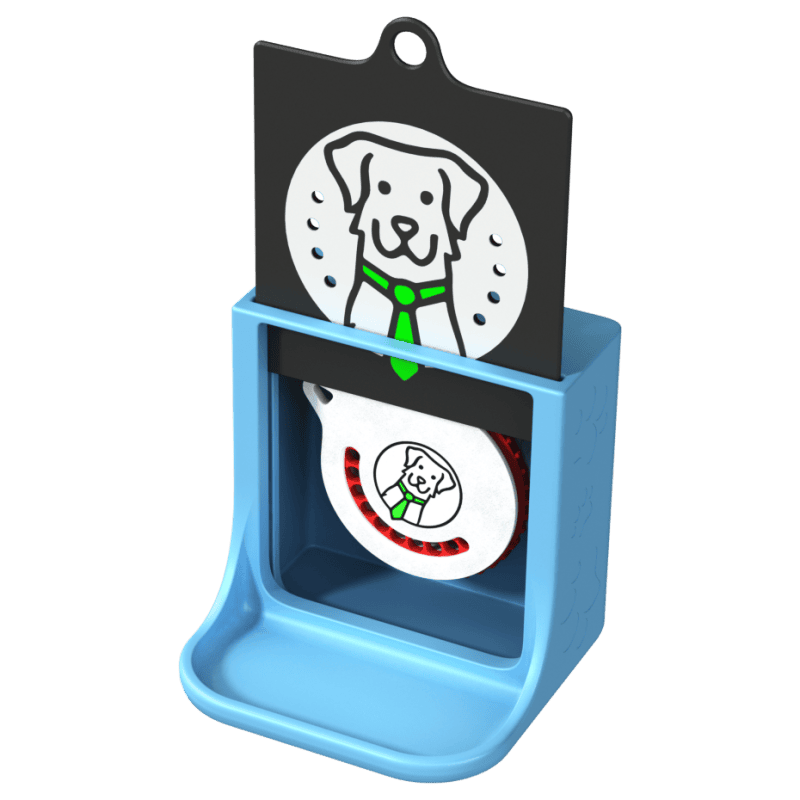 Dwufunkcyjne ukrycie typu Pairing Box z wbudowanym magnesem do treningów nosework i scent work Dwufunkcyjne ukrycie typu Pairing Box z wbudowanym magnesem do treningów nosework i scent work