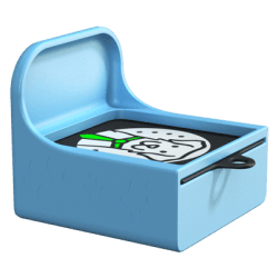 Dwufunkcyjne ukrycie typu Pairing Box z wbudowanym magnesem do treningów nosework i scent work