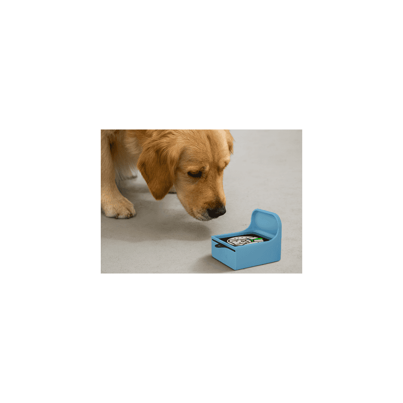 Dwufunkcyjne ukrycie typu Pairing Box z wbudowanym magnesem do treningów nosework i scent work Dwufunkcyjne ukrycie typu Pairing Box z wbudowanym magnesem do treningów nosework i scent work