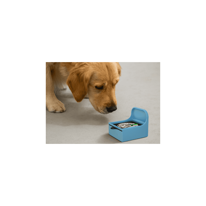 Dwufunkcyjne ukrycie typu Pairing Box z wbudowanym magnesem do treningów nosework i scent work