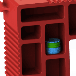 FluoBrick - modułowe ukrycie zapachowe do zabaw węchowych