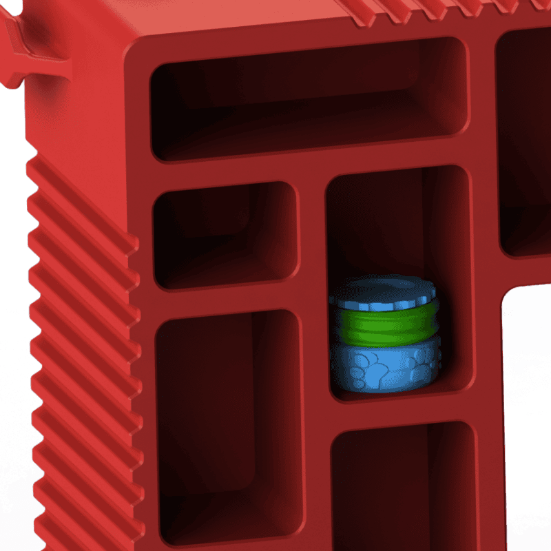 FluoBrick - modułowe ukrycie zapachowe do zabaw węchowych