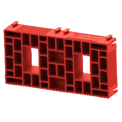 Neppende baksteen – modulaire geurverstopper voor geurtrainingen