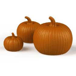 Abóbora de Halloween para treinamento de olfato canino Fluonose 🎃 – isca de borracha para nosework (3 tamanhos)