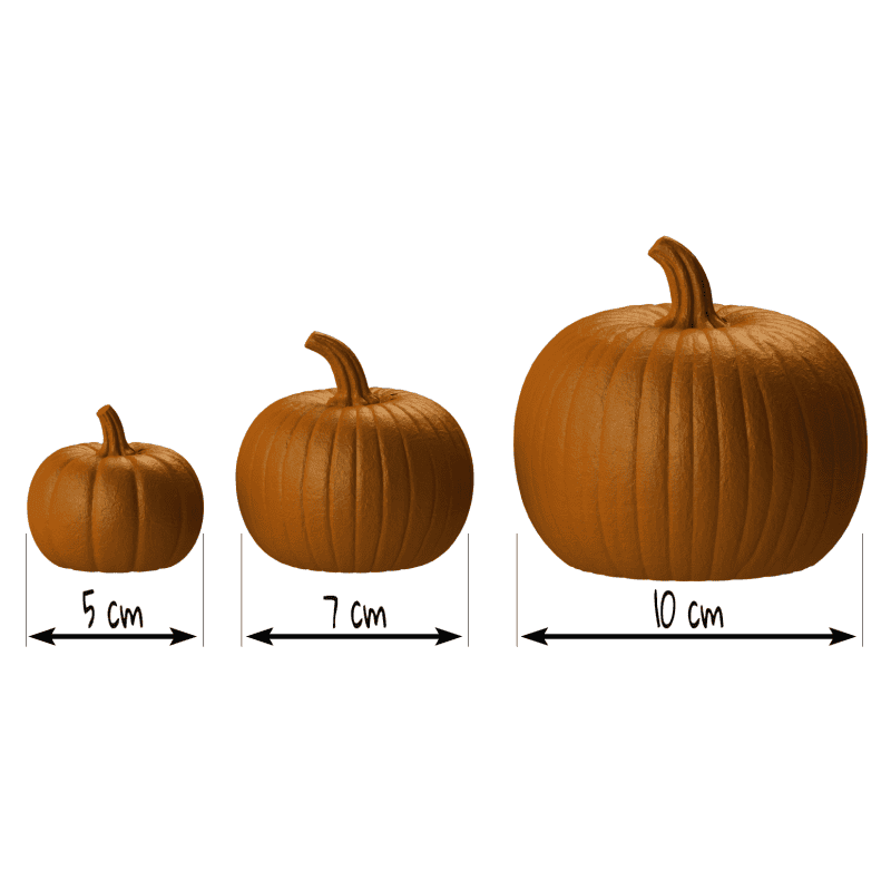 Citrouille d'Halloween pour l'entraînement olfactif du chien Fluonose 🎃 – leurre en caoutchouc pour le nosework (3 tailles)