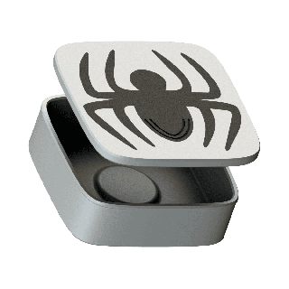 Spider Can for scent training and scent work