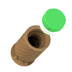 FluoPin - pārvērst jebkuru kastīti par uzlabotu smaržu rotaļlietu | Fluo Dog