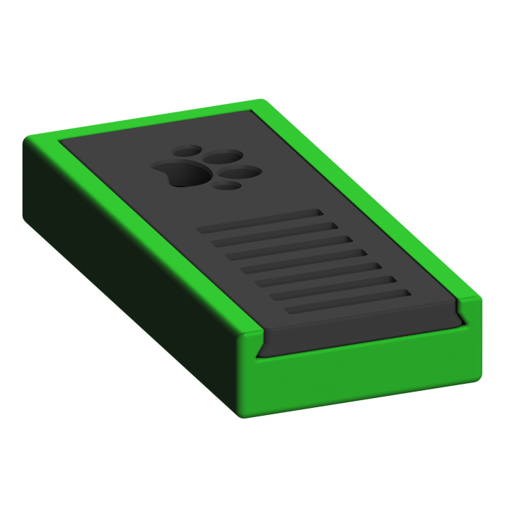 Skrytka zapachowa w formie małego pudełeczka – dyskretne i łatwe do zakamuflowania ukrycie do treningów nosework.