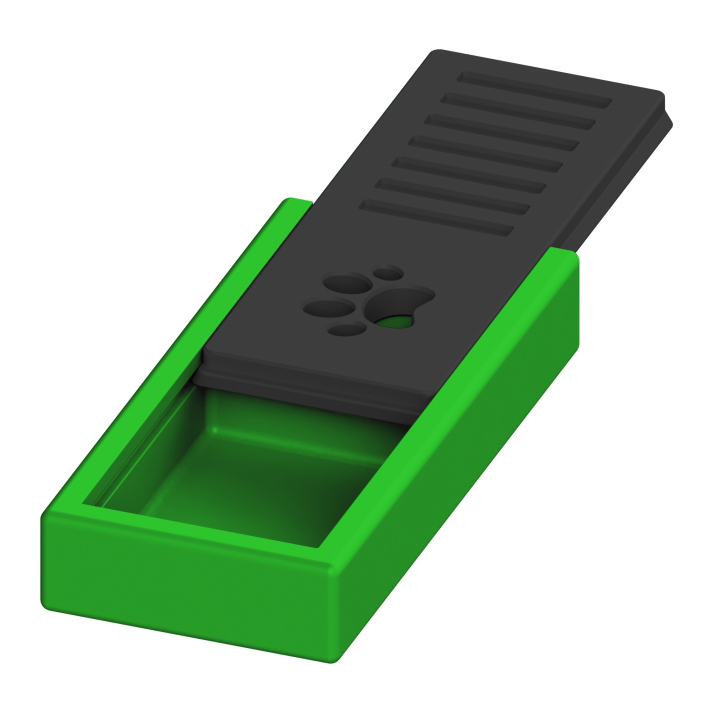 Przyrząd do noseworku z otworami wentylacyjnymi na wieczku – konstrukcja zapewniająca optymalne uwalnianie stożka zapachowego.