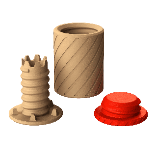 Set van 5x FluoPin + doos Fluonose Nano+ GRATIS - set voor scent training