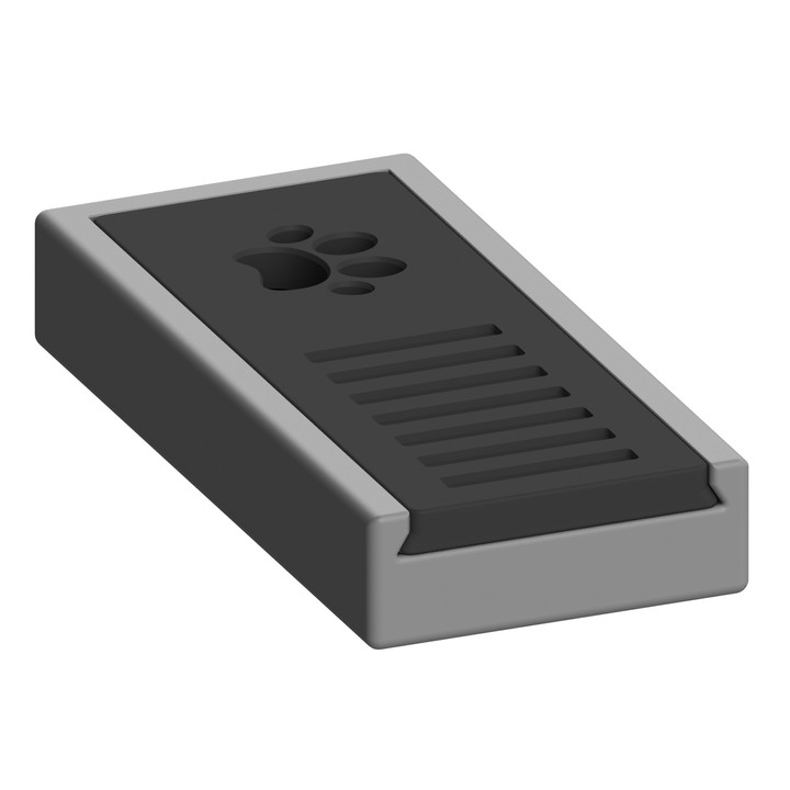 Skrytka zapachowa w formie małego pudełeczka – dyskretne i łatwe do zakamuflowania ukrycie do treningów nosework.