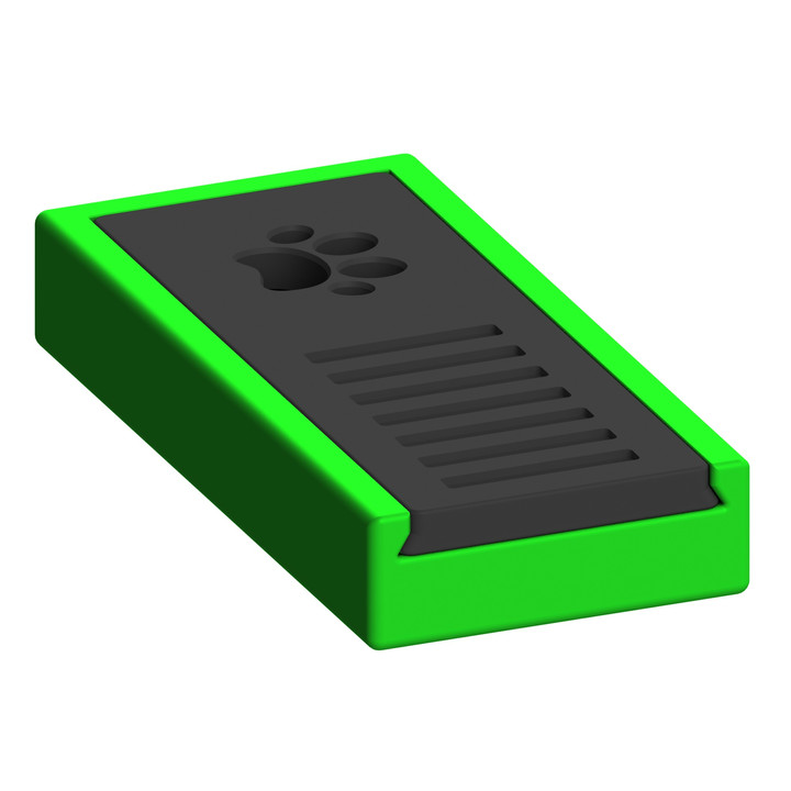 Skrytka zapachowa w formie małego pudełeczka – dyskretne i łatwe do zakamuflowania ukrycie do treningów nosework.