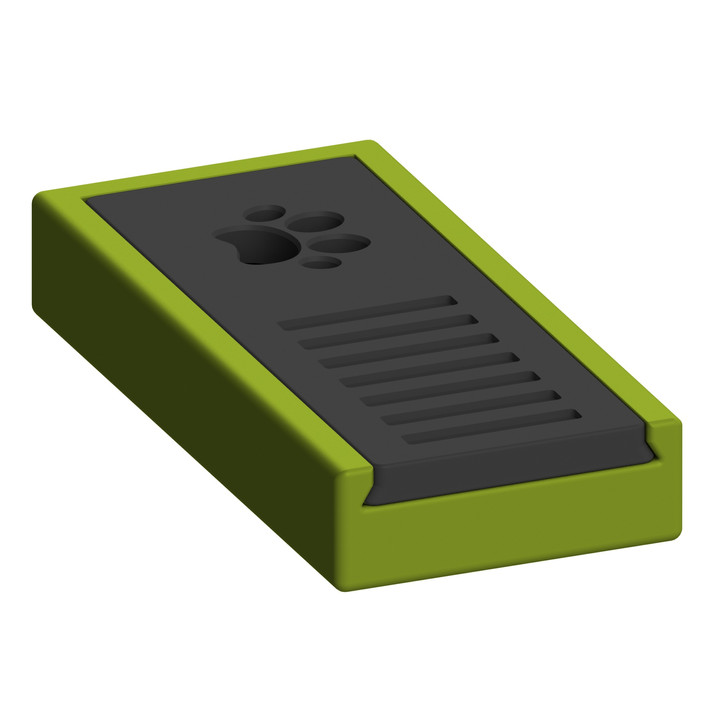 Skrytka zapachowa w formie małego pudełeczka – dyskretne i łatwe do zakamuflowania ukrycie do treningów nosework.