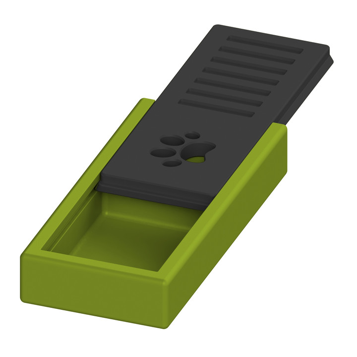 Przyrząd do noseworku z otworami wentylacyjnymi na wieczku – konstrukcja zapewniająca optymalne uwalnianie stożka zapachowego.