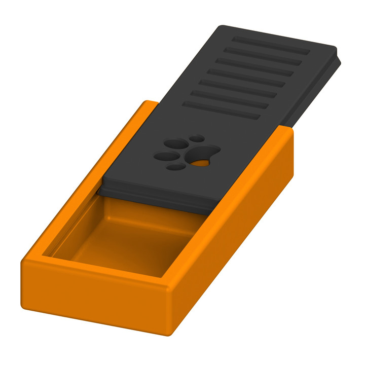 Przyrząd do noseworku z otworami wentylacyjnymi na wieczku – konstrukcja zapewniająca optymalne uwalnianie stożka zapachowego.