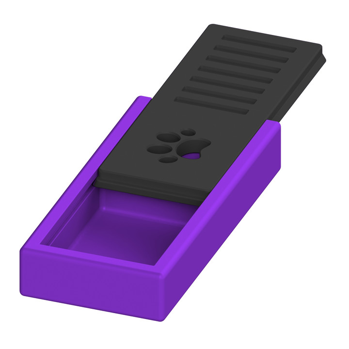 Przyrząd do noseworku z otworami wentylacyjnymi na wieczku – konstrukcja zapewniająca optymalne uwalnianie stożka zapachowego.