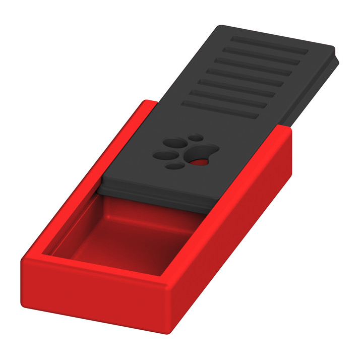 Przyrząd do noseworku z otworami wentylacyjnymi na wieczku – konstrukcja zapewniająca optymalne uwalnianie stożka zapachowego.