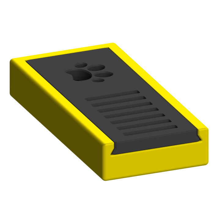 Skrytka zapachowa w formie małego pudełeczka – dyskretne i łatwe do zakamuflowania ukrycie do treningów nosework.