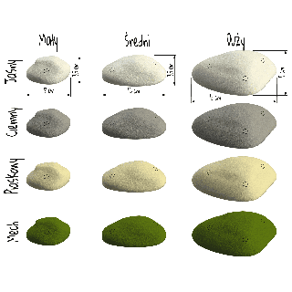 🏷️Conjunto de 10 piedras de olor para entrenamientos de nosework valorado en 240 zł
