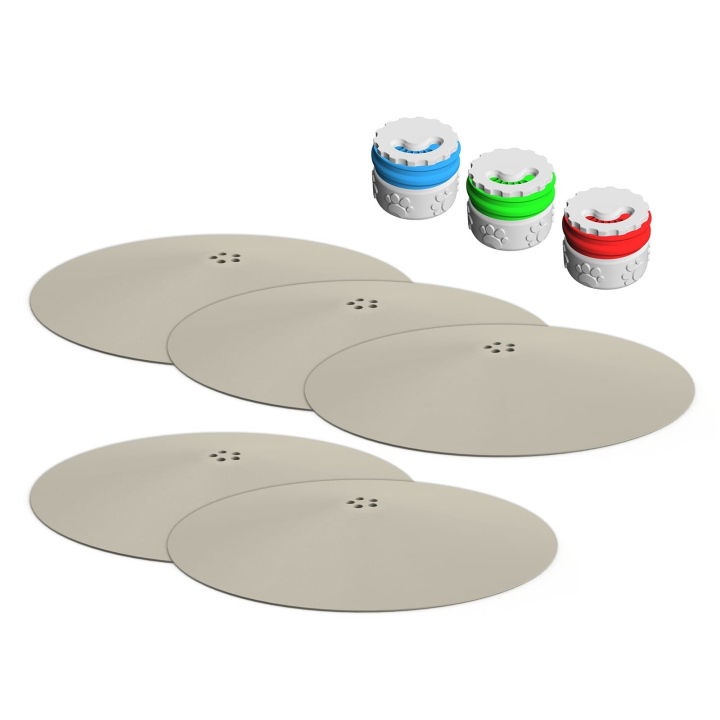 Zestaw do treningów nosework - dyski węchowe z puszką zapachową