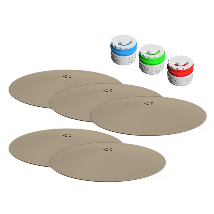 Zestaw do treningów nosework - dyski węchowe z puszką zapachową