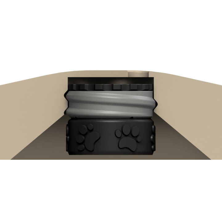 Puszka zapachowa Fluonose Nano+ wkręcona w Dysk węchowy