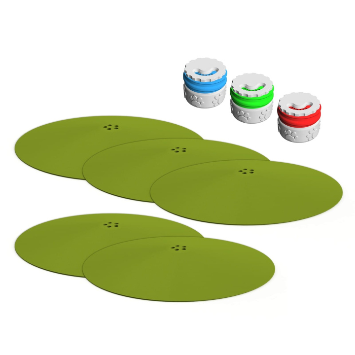 Zestaw do treningów nosework - dyski węchowe z puszką zapachową