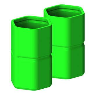 Zestaw dwóch mocowań magnetycznych do Honey System